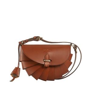 Operetta Handmade Italian Leather Shoulder Bag by Boldrini Selleria